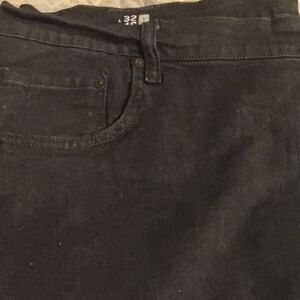 Nautica Men’s Straight Jeans in Black